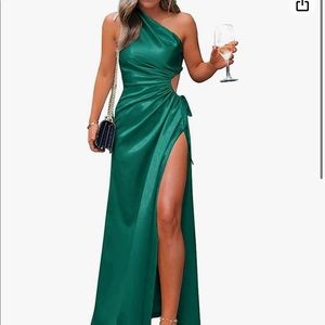 Emerald Green Cocktail Dress (M)